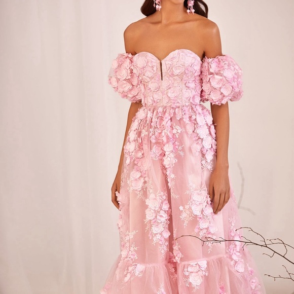 Pink Alamour the Label Patrizia Dress - Picture 1 of 10
